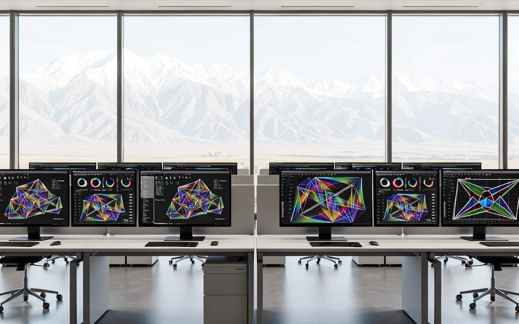 Silk Metric Labs workspace in Almaty