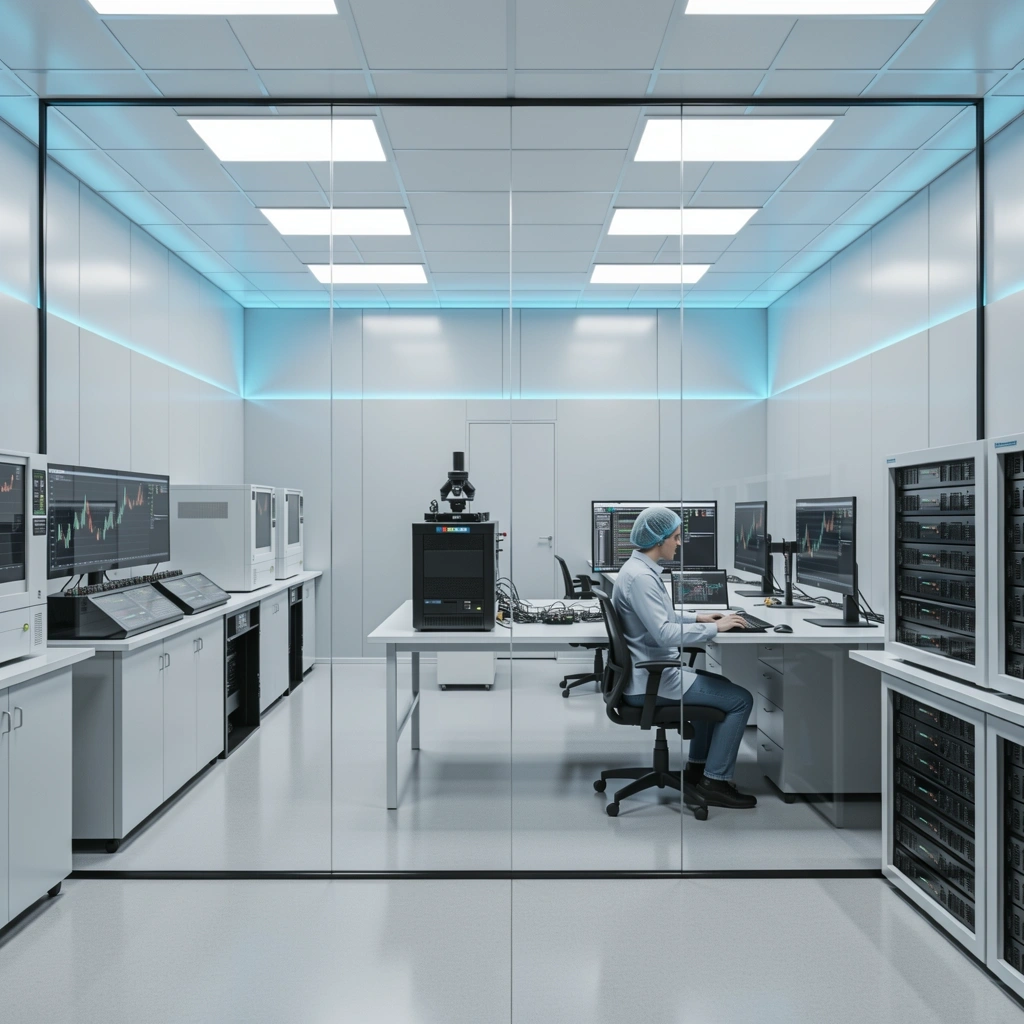 Silk Metric Labs data processing center